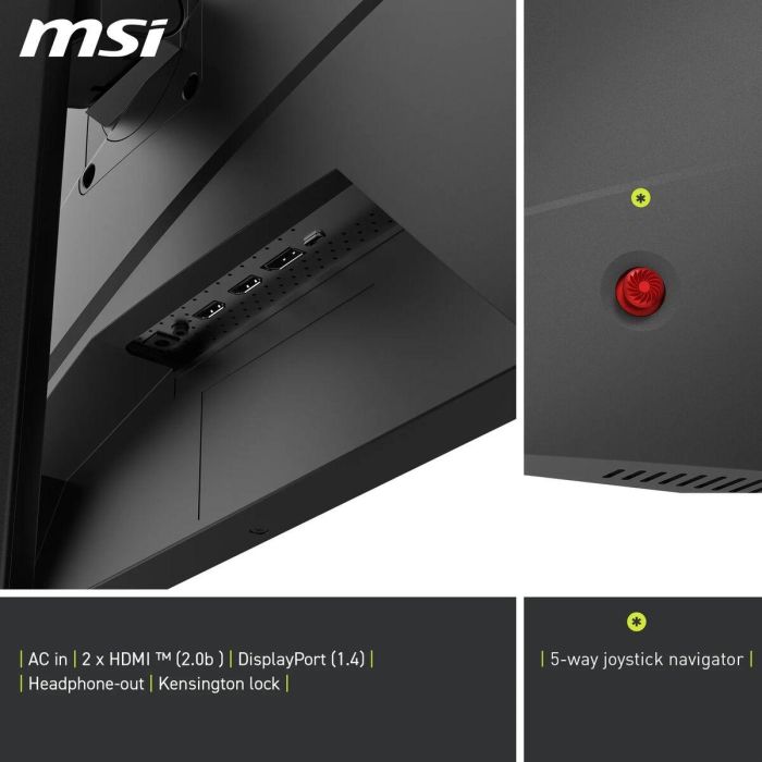Monitor Gaming MSI 9S6-3CE21M-001 27" Full HD 2 Monitor Gaming MSI 9S6-3CE21M-001 27" Full HD 2
