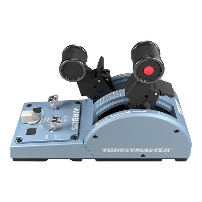 Thrustmaster TCA Quadrant Airbus Edition Negro, Azul Simulador de Vuelo PC 1