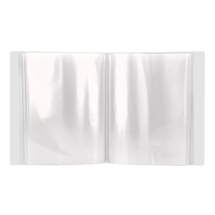 Liderpapel Carpeta Personalizable A4 con 100 Fundas Transparentes de Polipropileno y Cajetín 6