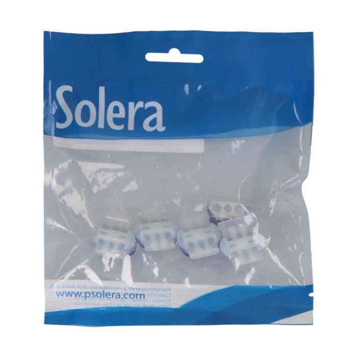 Solera CLG15AZ Conector Estanco con Gel IP67 para Cable de 3x1,5mm², Azul (5 Unidades) 1
