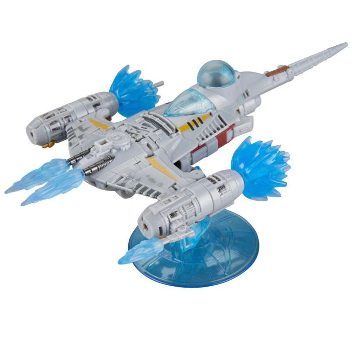 Hasbro Transformers Star Wars: The Mandalorian Figura Convertible Caza Estelar N-1 de 19 cm. Juguete Coleccionable que se Transforma de Personaje a Nave con Efectos de Combate 6 Hasbro Transformers Star Wars: The Mandalorian Figura Convertible Caza Estelar N-1 de 19 cm. Juguete Coleccionable que se Transforma de Personaje a Nave con Efectos de Combate 6