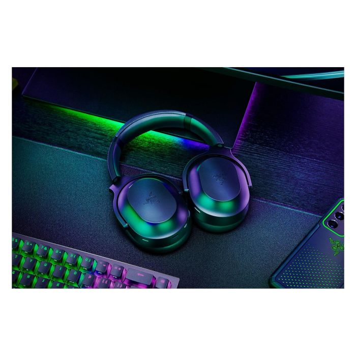 Razer Auriculares Inalámbricos Barracuda Pro Gaming Cancelación de Ruido Activa Over-Ear Negros