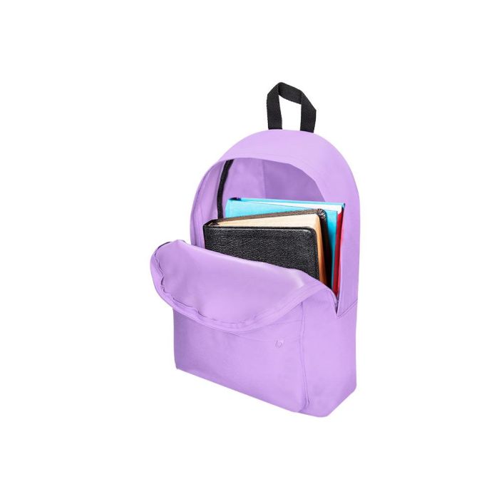 Cartera Liderpapel Mochila Color Morado 400x125x300 mm 6