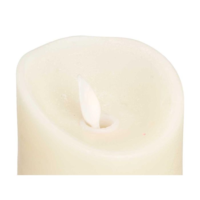 Giftdecor Vela Led Crema Mediana 12.5 cm Plástico (Set de 24) 3