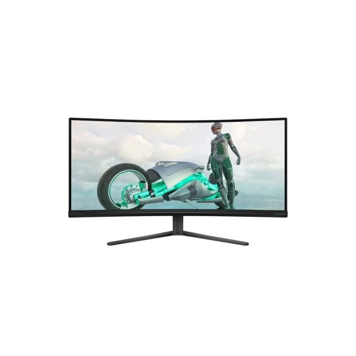 Philips 34M2C3500L/00 Monitor Gaming 86.36 cm/34" Curvo (1500R) WQHD 3440x1440 Fast VA 180Hz 1ms Adaptive Sync HDR10 2x HDMI 2.0 DisplayPort 1.4 Negro