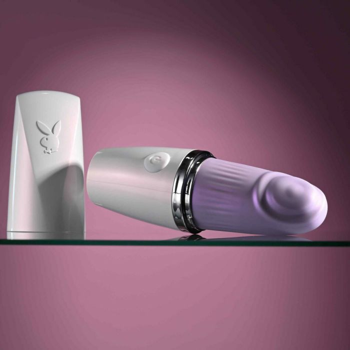 Estimulador de Clítoris Playboy Getaway Morado Rosa 2