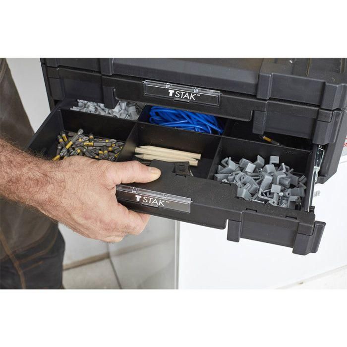 Maletín Stanley Tstak-Fatmax de 8 l con 2 cajones - 44 x 33,17 x 17,6 cm - fmst1-71969 3 Maletín Stanley Tstak-Fatmax de 8 l con 2 cajones - 44 x 33,17 x 17,6 cm - fmst1-71969 3