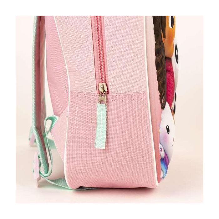 Mochila Escolar 3D Gabby's Dollhouse Rosa 25 x 31 x 10 cm 2 Mochila Escolar 3D Gabby's Dollhouse Rosa 25 x 31 x 10 cm 2