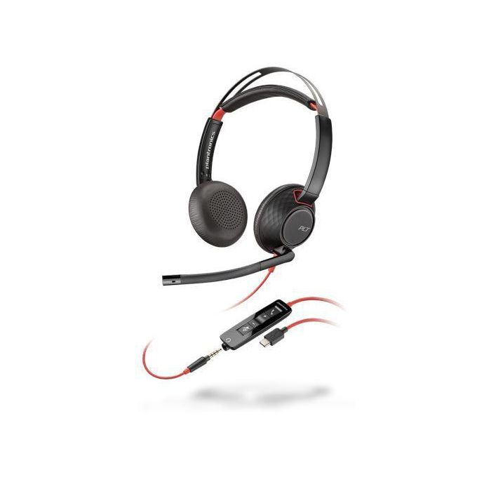 Poly Stereo, 20 Hz–20 kHz, 3.5 mm + USB-C, (BULK),WW Poly Stereo, 20 Hz–20 kHz, 3.5 mm + USB-C, (BULK),WW