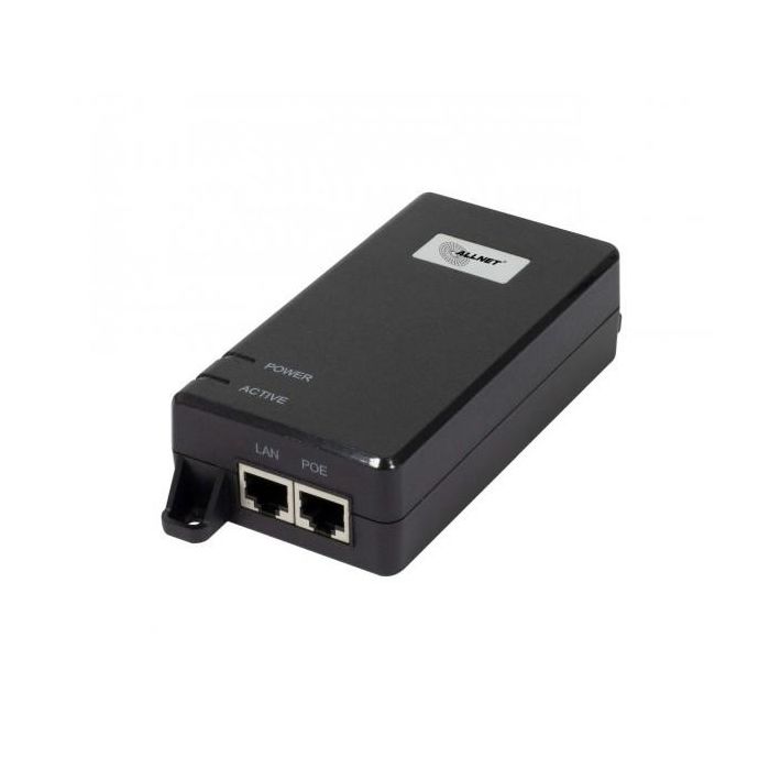 Z ALLNET PoE Injektor 1G/2.5G/5G PoE & PoE bt (15.4W/30W/60W) / Kunststoffgehäuse / ALL-PI102-BT60-5G