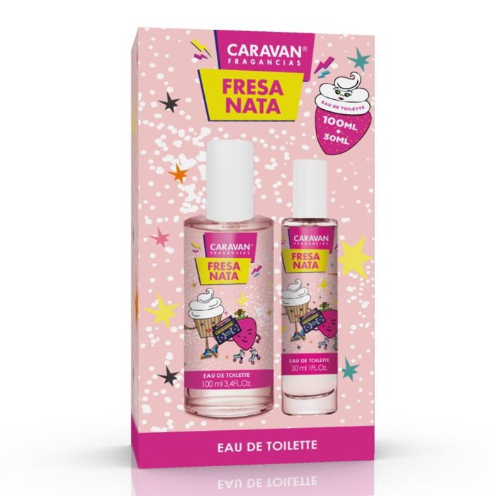 Caravan Estuche Eau de Toilette Fresa Nata Infantil 100 + 30 ml