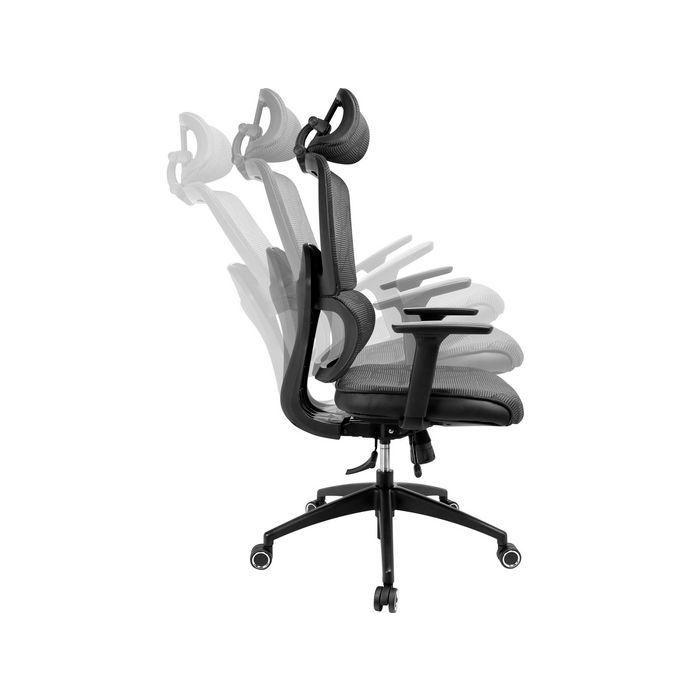 Sandberg ErgoFusion Gaming Chair Pro - Silla de Juego Ergonómica, Múltiples Ajustes (Altura, Respaldo, Reposabrazos), Malla Transpirable, 5 Años Garantía 4