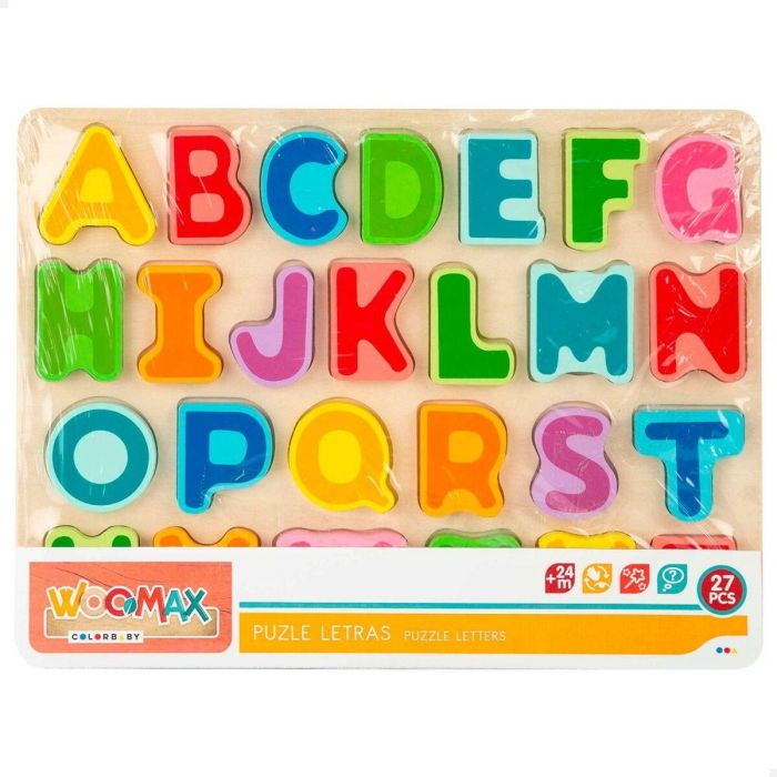 Puzzle Infantil de Madera Woomax + 2 Años 27 Piezas (12 Unidades) 1 Puzzle Infantil de Madera Woomax + 2 Años 27 Piezas (12 Unidades) 1