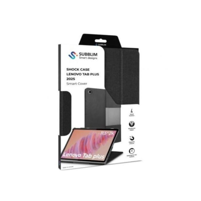 Subblim Funda Shock Case para Lenovo Tab Plus 11,5" 2025 Negra con Protección 360° 2