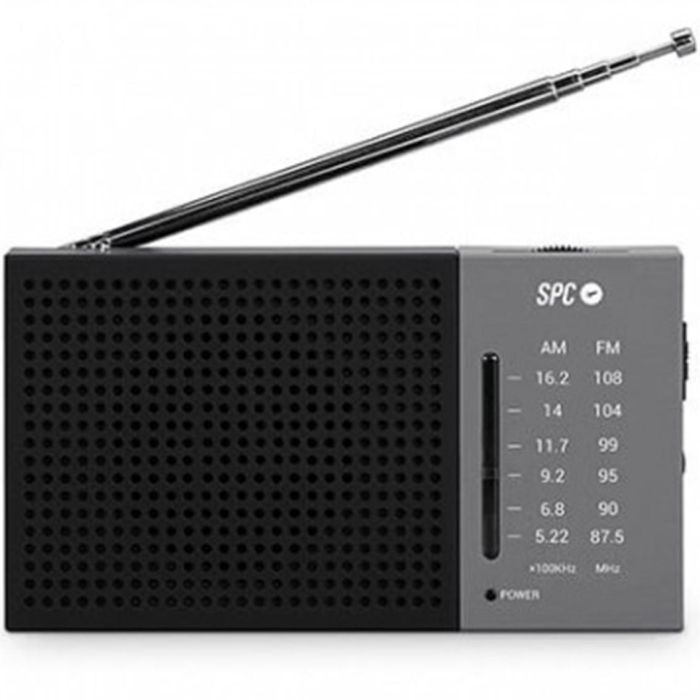 SPC Jetty Lite Radio Analógica AM/FM Compacta y Fácil de Usar | Sintonizador de Letras Grandes | Sonido por Altavoz o Auriculares SPC Jetty Lite Radio Analógica AM/FM Compacta y Fácil de Usar | Sintonizador de Letras Grandes | Sonido por Altavoz o Auriculares