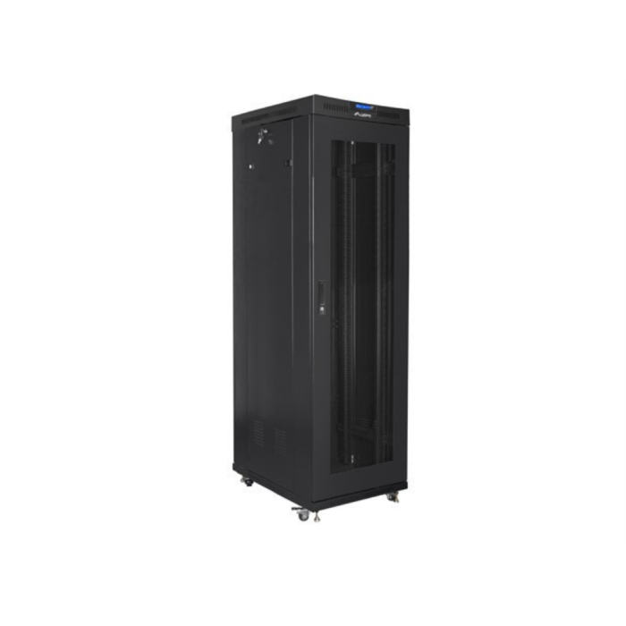Lanberg FF01-6042-23BL Armario Rack Bastidor Independiente 42U Negro, 1200 kg Carga Máxima 2 Lanberg FF01-6042-23BL Armario Rack Bastidor Independiente 42U Negro, 1200 kg Carga Máxima 2