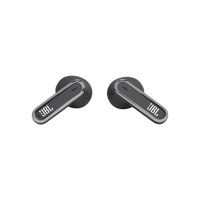 JBL LIVE FLEX Auriculares True Wireless Inalámbricos Bluetooth 5.3 con Reducción Activa de Ruido ANC y Estuche de Carga, Resistente al Agua IP54, Negro