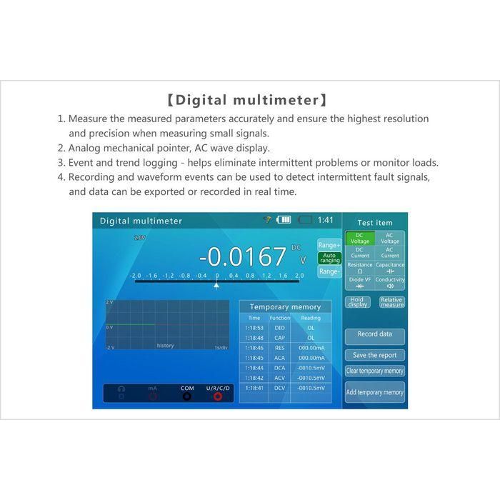 Ernitec Monitor tester multiformato WiFi con pantalla táctil 7" HDCVI/AHD/TVI/CVBS 12V salida alimentación 12V 2A 14 Ernitec Monitor tester multiformato WiFi con pantalla táctil 7" HDCVI/AHD/TVI/CVBS 12V salida alimentación 12V 2A 14