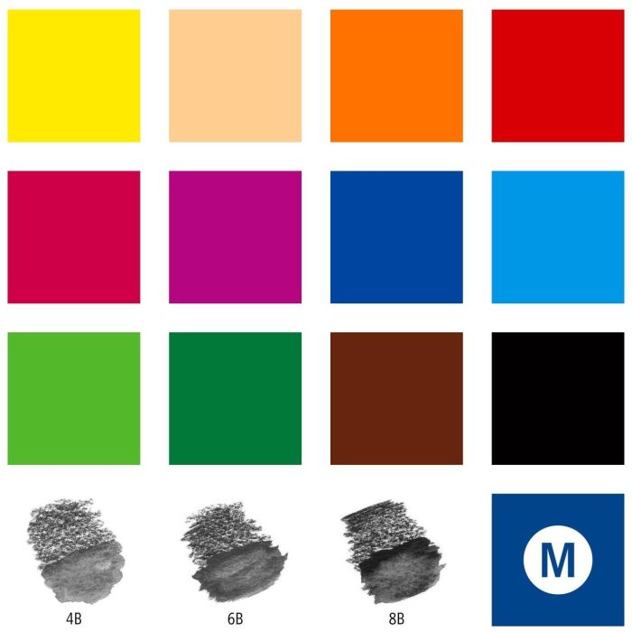 STAEDTLER Gemischtes Aquarell Set 3