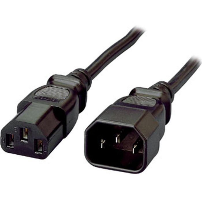Equip Cable Alargador Alimentación IEC Macho a Hembra 1.8 Metros 1 Equip Cable Alargador Alimentación IEC Macho a Hembra 1.8 Metros 1