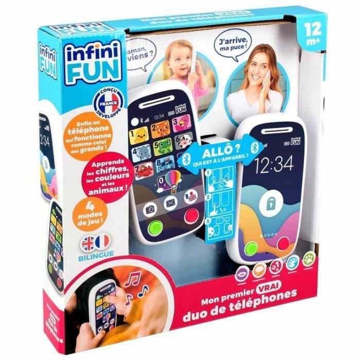Juego Educativo My 1st Duo of Phones 2 Piezas 3 Juego Educativo My 1st Duo of Phones 2 Piezas 3