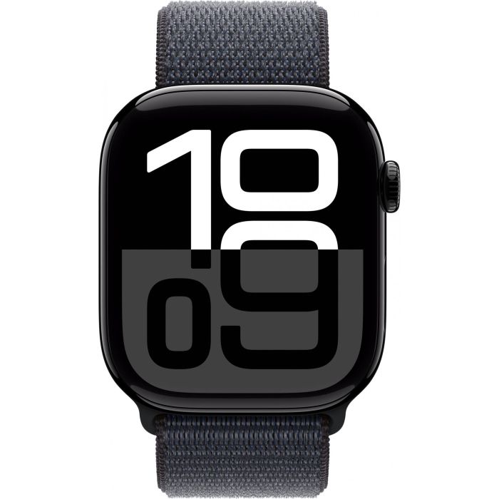 Apple Watch Series 10 GPS + Cellular 46mm Jet Black Aluminium Case con Ink Sport Loop 1 Apple Watch Series 10 GPS + Cellular 46mm Jet Black Aluminium Case con Ink Sport Loop 1