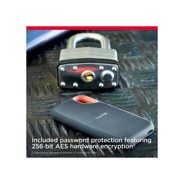 Exclusivo Msh - Sandisk Ssd Extreme Portable 2Tb 3 Exclusivo Msh - Sandisk Ssd Extreme Portable 2Tb 3