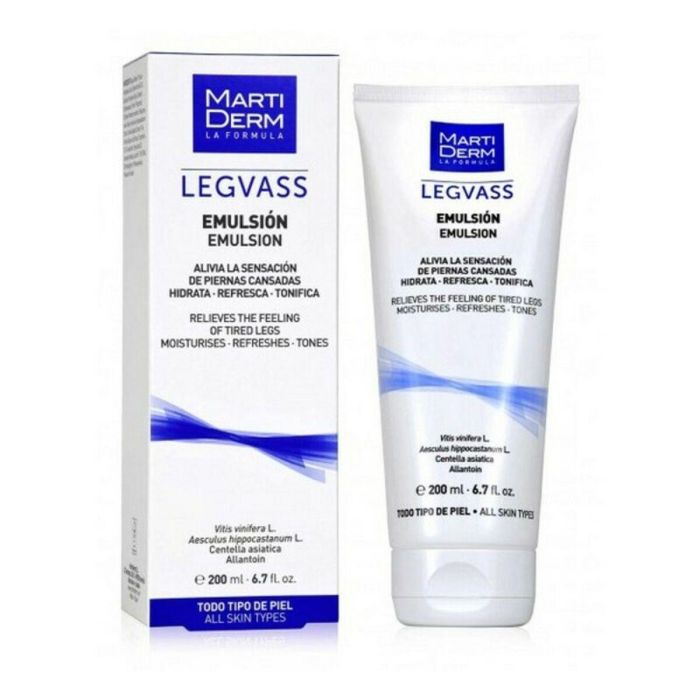 Martiderm Legvass Emulsión Hidratante Piernas Cansadas Martiderm Legvass Emulsión Hidratante Piernas Cansadas