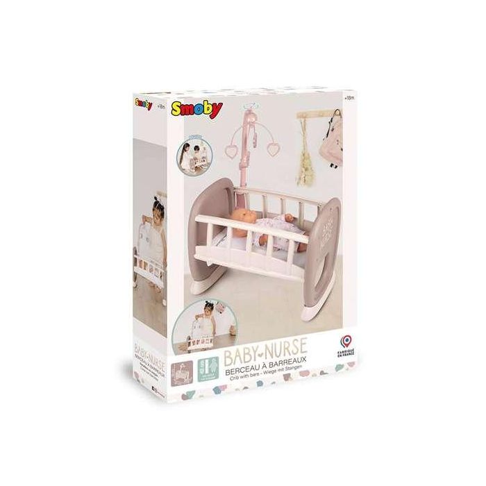 Cuna balancín baby nurse para muñecos de hasta 42 cm Cuna balancín baby nurse para muñecos de hasta 42 cm