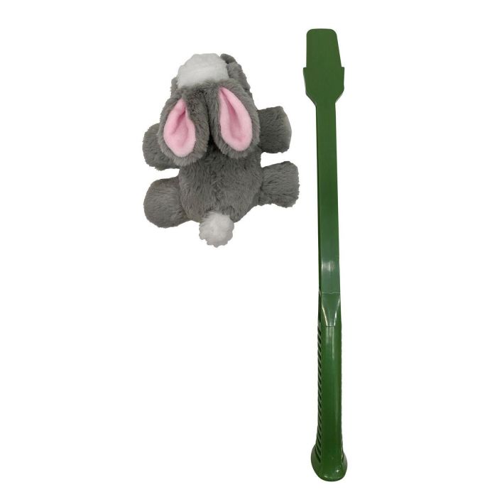 FLINGERZ Juguete para Perros Conejo Afelpado – Resistente Nylon Balístico, con Lanzador Larga Distancia, Chirriador, Lavable 5 FLINGERZ Juguete para Perros Conejo Afelpado – Resistente Nylon Balístico, con Lanzador Larga Distancia, Chirriador, Lavable 5