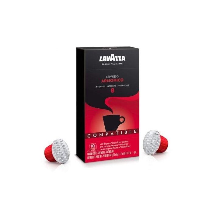 Cápsula Lavazza Armónico para cafeteras Nespresso/ Caja de 10 0 Cápsula Lavazza Armónico para cafeteras Nespresso/ Caja de 10 0
