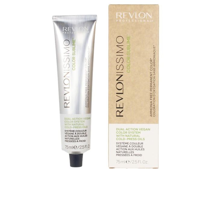 Revlon Revlonissimo Color Sublime Tinte Permanente Sin Amoniaco #9 Rubio Muy Claro 75 ml