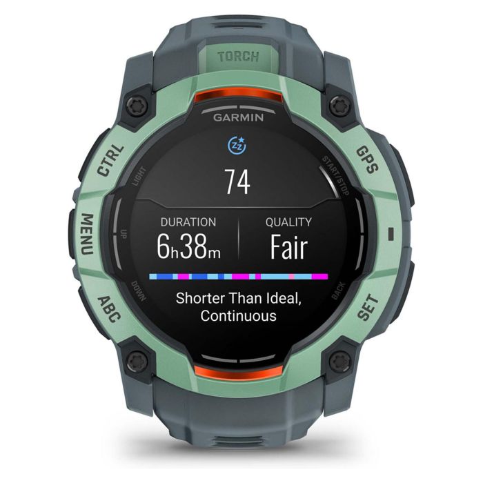 Garmin Instinct 3 AMOLED 1.3" 416x416px Pantalla Táctil GPS Verde Silicona