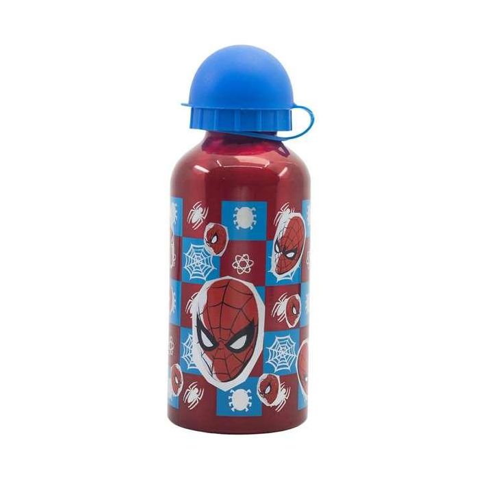 Botella de aluminio spiderman midnight flyer 400 ml. Botella de aluminio spiderman midnight flyer 400 ml.