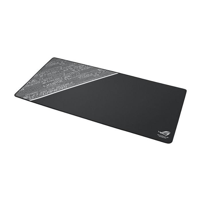 Asus 90MP00K3-B0UA00 Alfombrilla de Ratón para Gaming ROG Sheath BLK LTD Negro Gris Blanco 900mm x 440mm Tela Caucho Bordes Rematados Base Antideslizante 7