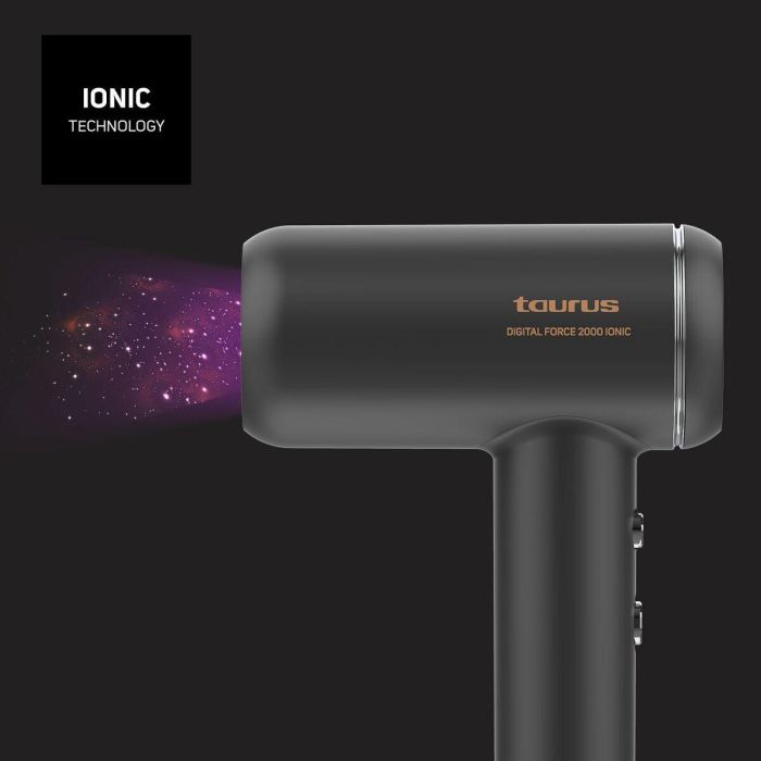 Secador de Pelo Taurus FORCE 2000 IONI Negro 1800 W 6 Secador de Pelo Taurus FORCE 2000 IONI Negro 1800 W 6