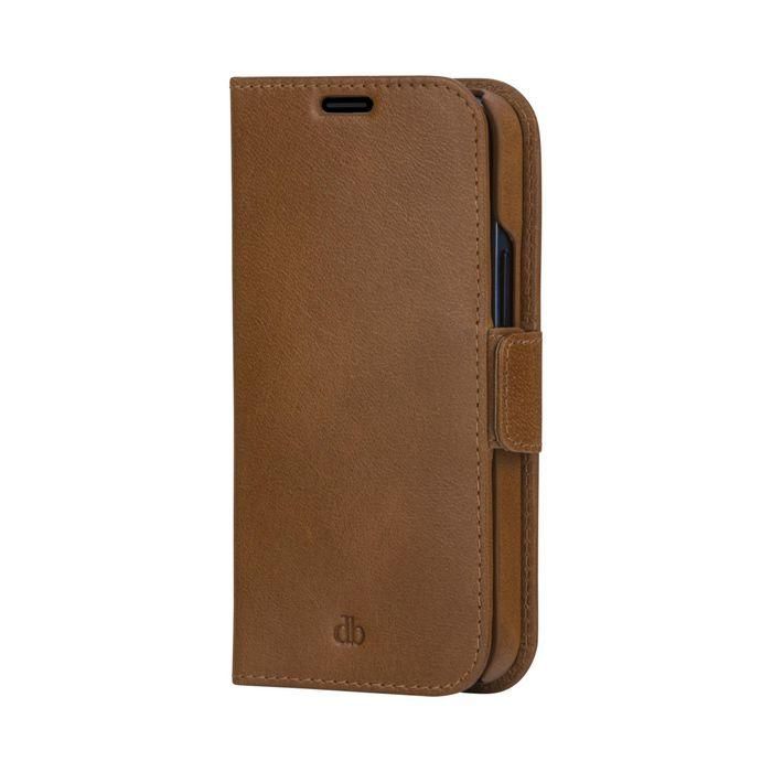 dbramante1928 Lynge Funda Cartera 2-en-1 para iPhone 12/12 Pro 6.1" - Piel Plena Flor Marrón Tan 4