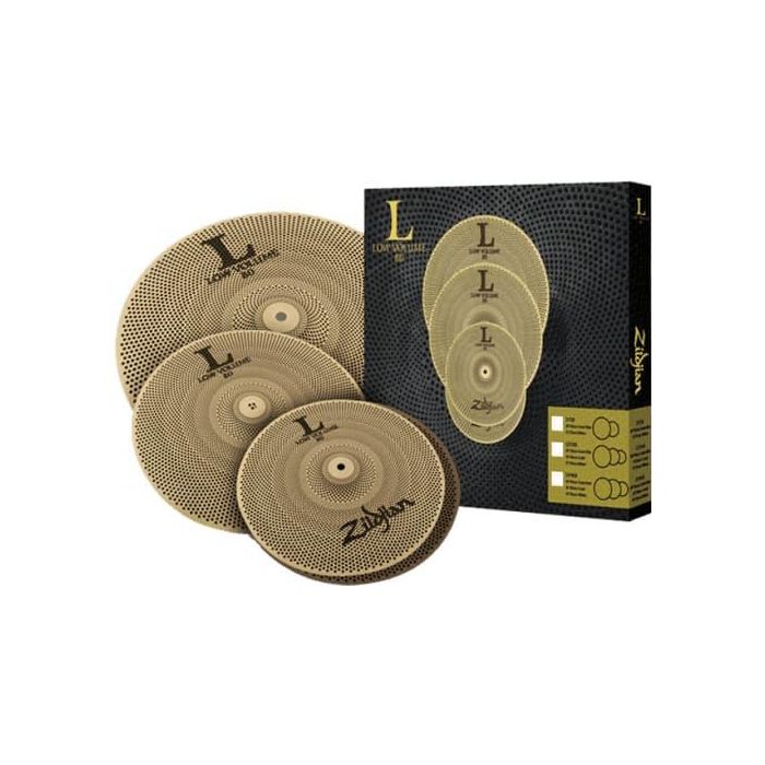 Juego Platos Zildjian Low Volume L80 13/14/18 Juego Platos Zildjian Low Volume L80 13/14/18