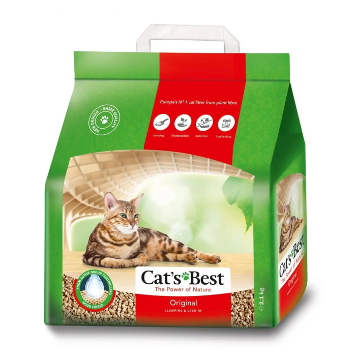 Cat'S Best Original 20 L 8,6 kg Lecho Vegetal