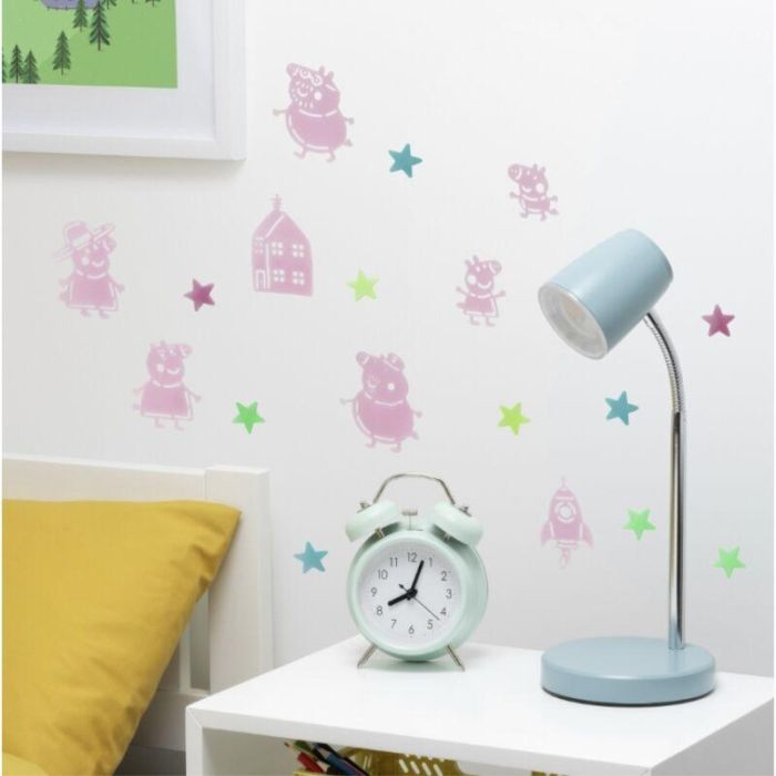 Paladone Vinilo Decorativo Peppa Pig Brilla en la Oscuridad con 200 Estrellas, 6 Personajes, Cohete y Casa 0 Paladone Vinilo Decorativo Peppa Pig Brilla en la Oscuridad con 200 Estrellas, 6 Personajes, Cohete y Casa 0