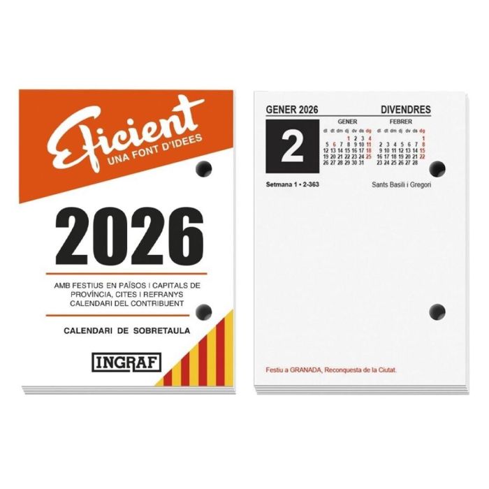 Ingraf Bloque Bufete Eficiente Catalán 2026