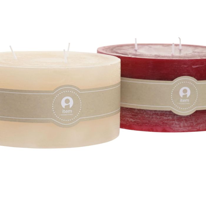 Vela Navidad Tradicional DKD Home Decor Crema Rojo 15 x 7.5 x 15 cm (6 Unidades) 1 Vela Navidad Tradicional DKD Home Decor Crema Rojo 15 x 7.5 x 15 cm (6 Unidades) 1