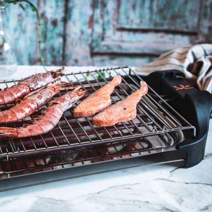 Plancha de Cocina JATA BQ101 Negro 2400 W 12