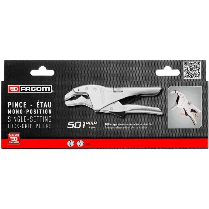 Facom Alicates de Tornillo de Banco 500APB - Una Posición 3