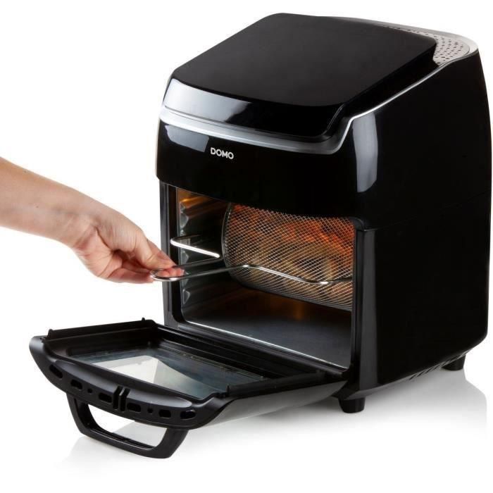 DOMO DO534FR - Horno Deli-Fryer 10L - Freidora multifuncional: horno, función rotativa y deshidratador - 8 programas 2