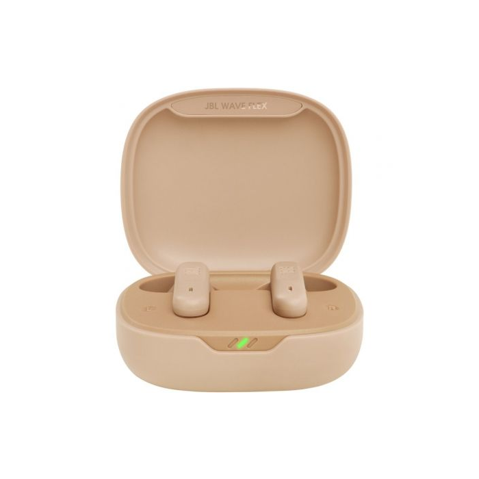 Auriculares Bluetooth JBL Wave Flex con estuche de carga/ Autonomía 8h/ Beige 2 Auriculares Bluetooth JBL Wave Flex con estuche de carga/ Autonomía 8h/ Beige 2