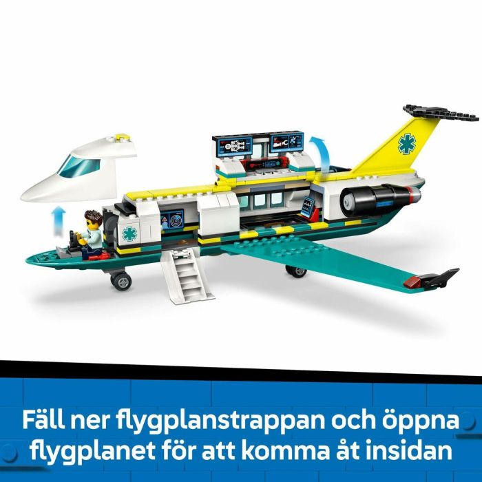 LEGO 60465 Ambulancia de Rescate Aéreo, Set de Construcción LEGO City para Niños de 6 Años en Adelante 11