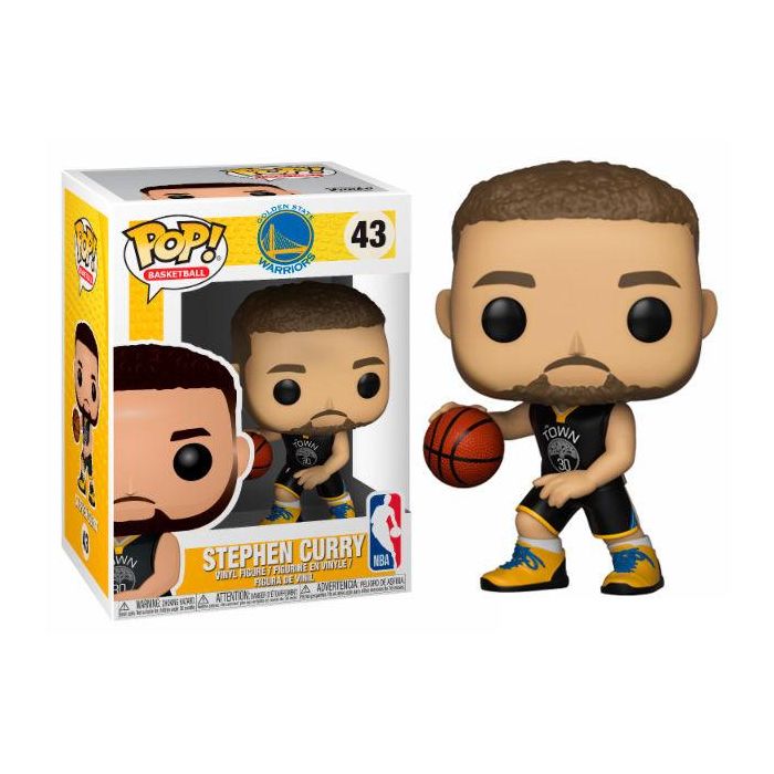 FUNKO Figura POP NBA Golden State Warriors Stephen Curry Vinilo 9cm