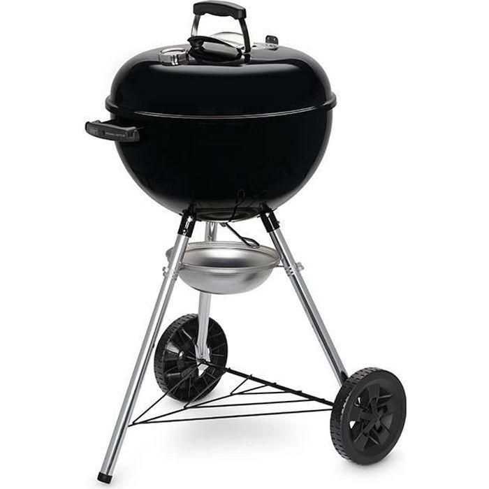 Barbacoa de carbón WEBER Original Kettle E-4710 - Acero cromado - Ø 47 cm Barbacoa de carbón WEBER Original Kettle E-4710 - Acero cromado - Ø 47 cm