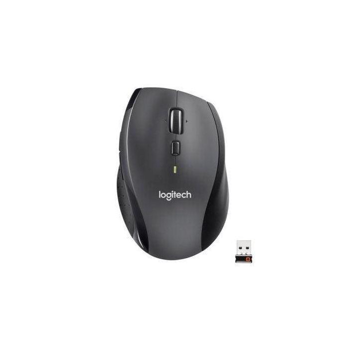 Logitech Marathon M705 Wireless Mouse, RF Wireless, Alkaline, Charcoal Logitech Marathon M705 Wireless Mouse, RF Wireless, Alkaline, Charcoal